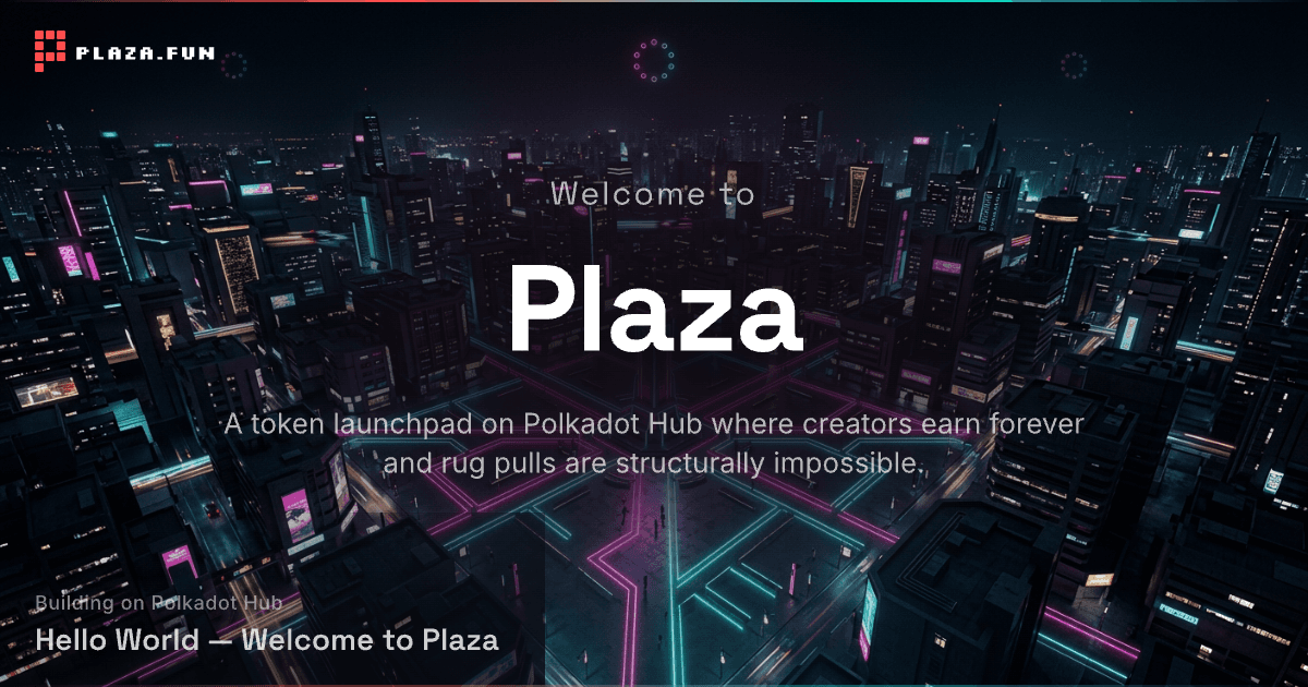 Cover Image for Welcome to Plaza